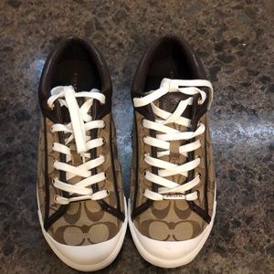 Excellent condition, like new. Coach sneakers